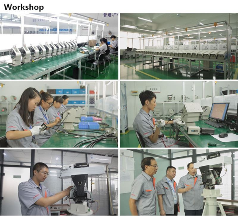 Workshop of pan tilt head Workshop of pan tilt head